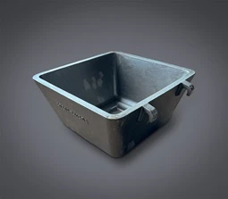 Preoblikovan aluminijast kalup za sejanje